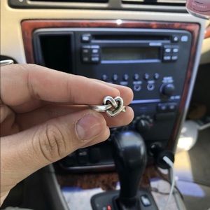 James Avery heart knot ring